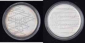 ESTERE - SLOVENIA - Repubblica - 30 Euro 2011 AG In confezione

Status: FS

Notes: In confezione -