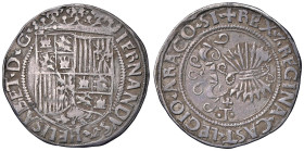 ESTERE - SPAGNA - Ferdinando V e Isabella I (1476-1516) - Real (Granada) Cal. 402 var. (AG g. 3,24)

Status: BB

Notes: