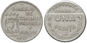ESTERE - SPAGNA - Seconda repubblica spagnola (1931-1939) - Peseta 1937 Kr. 2 AG

Status: BB

Notes: