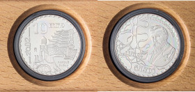 ESTERE - SPAGNA - Juan Carlos (1975-2014) - 10 Euro 2002 AG In confezione

Status: FS

Notes: In confezione -