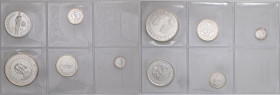 ESTERE - SPAGNA - Juan Carlos (1975-2014) - Serie 1989 AG 2000-1000-500-200-100 pesetas

Status: qFDC÷FDC

Notes: 2000-1000-500-200-100 pesetas -
