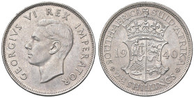 ESTERE - SUD AFRICA - Giorgio VI (1936-1952) - 2,5 Scellini 1940 Kr. 30 AG

Status: qFDC

Notes: