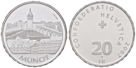 ESTERE - SVIZZERA - Confederazione - 20 Franchi 2007 Kr. 119 AG

Status: FS

Notes: