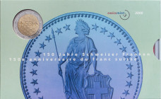 ESTERE - SVIZZERA - Confederazione - Serie 2000 - 150° ann. del franco NI-OT-CU 9 valori

Status: FDC

Notes: 9 valori -