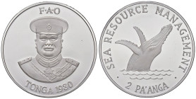 ESTERE - TONGA - Topou IV (1965) - 2 Pa'Anga 1980 - FAO Kr. 63 (NI g. 36,87)

Status: FS

Notes: