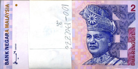 CARTAMONETA ESTERA - MALESIA - Repubblica - 2 Ringgit Mazzetta da 100 pezzi

Status: FDS

Notes: Mazzetta da 100 pezzi