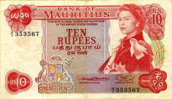 CARTAMONETA ESTERA - MAURITIUS - Elisabetta II (1952-2022) - 10 Rupie (1967)

Status: BB

Notes:
