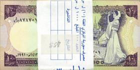 CARTAMONETA ESTERA - SIRIA - Repubblica - 10 Sterline 1991 Pick 101 Mazzetta da 100 pezzi

Status: FDS

Notes: Mazzetta da 100 pezzi