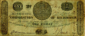CARTAMONETA ESTERA - U.S.A. - Dollaro 1861 Richmond

Status: MB

Notes: Richmond -