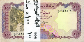 CARTAMONETA ESTERA - YEMEN - Repubblica - 100 Rials Mazzetta da 100 pezzi

Status: FDS

Notes: Mazzetta da 100 pezzi
