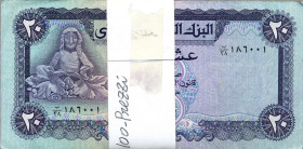 CARTAMONETA ESTERA - YEMEN - Repubblica - 20 Rials Mazzetta da 100 pezzi

Status: qFDS÷FDS

Notes: Mazzetta da 100 pezzi