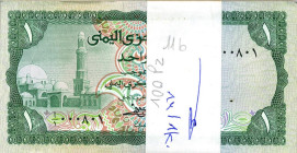 CARTAMONETA ESTERA - YEMEN - Repubblica - Rial Mazzetta da 100 pezzi

Status: qFDS÷FDS

Notes: Mazzetta da 100 pezzi