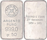 VARIE - Argenti Lingotto da 50 gr.

Status: SPL

Notes:
