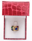 VARIE - Gioielli da antiquariato Anello in oro 18 ct con pietre dure, gr. 7,50

Status: Ottimo

Notes: