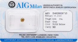 VARIE - Pietre preziose Diamante , ct 0,31, con certificato AIG lab Milano

Status: Ottimo

Notes: