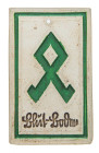VARIE - Articoli militari Terzo Reich, Runa della Hitlerjugend Blut-Baden, mm 21x34 RR

Status: SPL

Notes: