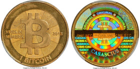 Casascius brass Loaded (Unredeemed) 1 Bitcoin (BTC) 2013 MS66 PCGS, Ahonen-pg 94. Total Issued: 8,352. Series 2. Type PF. 28.5mm. Firstbits 13A9LVeb. ...