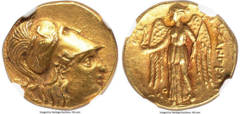 MACEDONIAN KINGDOM. Alexander III the Great (336-323 BC). AV stater (18mm, 8.57 ...