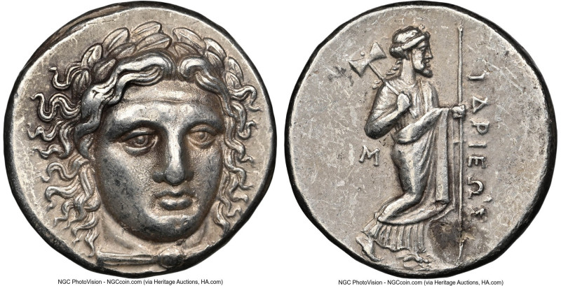 CARIAN SATRAPS. Hidrieus (ca. 351-344 BC). AR tetradrachm (23mm, 14.89 gm, 1h). ...