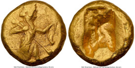 ACHAEMENID PERSIA. Xerxes I-Darius II (ca. 5th century BC). AV daric (15mm, 8.40 gm). NGC Choice VF 4/5 - 4/5. Lydo-Milesian standard. Sardes mint, ca...