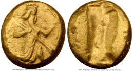 ACHAEMENID PERSIA. Xerxes I-Darius II (ca. 5th century BC). AV daric (15mm, 8.36 gm). NGC VF 4/5 - 4/5. Lydo-Milesian standard. Sardes mint, ca. 485-4...