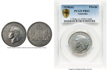 George VI Proof Florin 1938-(m) PR61 PCGS, Melbourne mint, KM40. While the mintage is unknown, the number must be paltry as collectors have waited for...