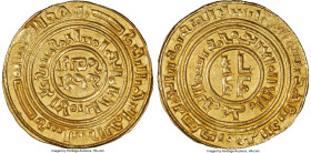 Kingdom of Jerusalem. Baldwin III gold Dinar (Bezant) ND (1150-1260) MS63 NGC, Acre mint, A-730. 3.59gm. A resplendent example of this popular type, t...