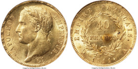 Napoleon gold 40 Francs 1811-A MS63 NGC, Paris mint, KM696.1, Fr-505, Gad-1084. Boldly lustrous in a tempting honey hue, ranking near the peak of the ...