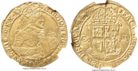 Charles I gold Unite ND (1625-1634) AU50 NGC, KM56, S-5527. 9.91gm. A First Coinage issue holding an unsurpassed position on the NGC census. Despite t...