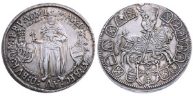 Deutscher Orden 
Ritterorden. Maximilian von Habsburg, Hochmeister, 1590-1618
1/4 Taler
1612
Hall

Vs: Hochmeister im Harnisch stehend von vorn ...