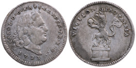 Hessen-Kassel 
Landgrafschaft. Karl, 1670-1730
1/8 Taler
1723
Kassel

Vs: Kopf n. r., Umschrift
Rs: Löwe n. l. mit Kugel auf Sockel, Umschrift...