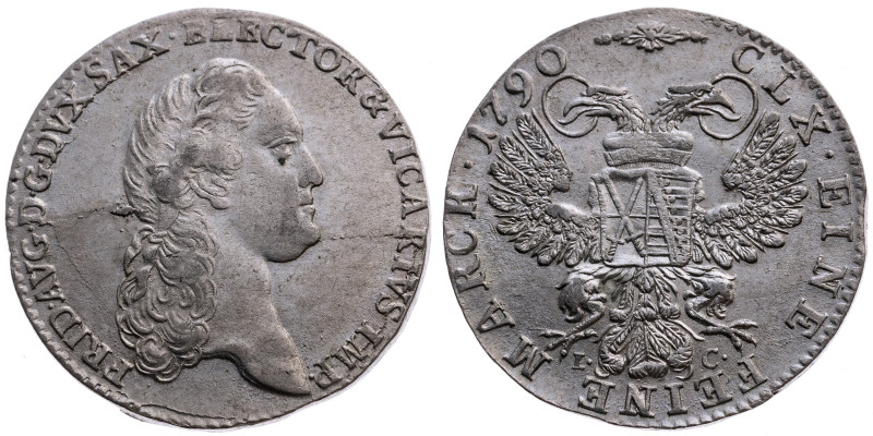 Sachsen 
Kurfürstentum. Friedrich August III. (I.), 1763-1806/27
1/12 Taler
1...