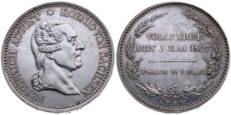 Sachsen 
Königreich. Friedrich August III. (I.), 1806-1827
Ausbeutetaler
1827...
