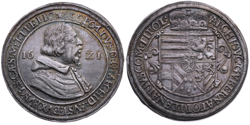 Habsburg 
Leopold V., Erzherzog, 1619-1632
Taler
1621
Hall

(als Bischof v...