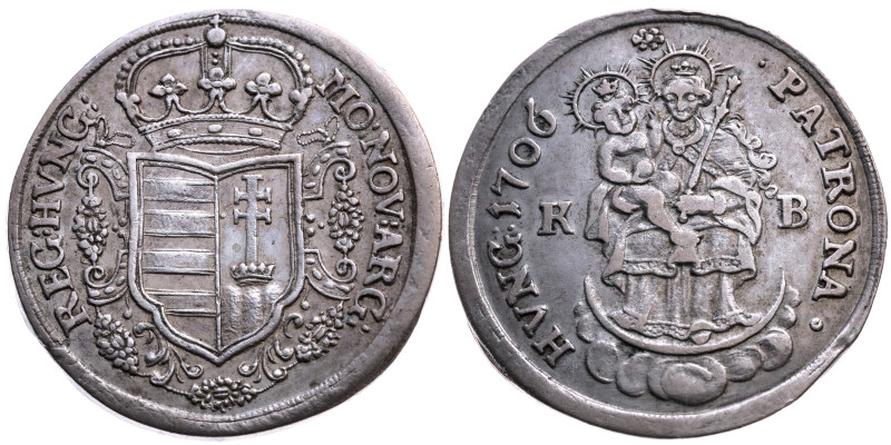 Habsburg 
Ungarische Malkontenten unter Franz II. Rákóczi, 1703-1711
1/2 Taler...