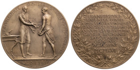 Münzkunde und Geldwesen 
Stadion, Johann Philipp von, 1763-1824
Bronze-Medaille
1916

auf das 100j. Jubiläum der Österreichischen Nationalbank
V...