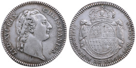 Frankreich 
Königreich. Louis XVI., 1774-1792
Silber-Jeton
1774

auf die Stände der Bretagne
Vs: Brustbild n. r., Umschrift
Rs: Wappen auf gekr...