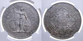 Großbritannien 
Königreich. Victoria, 1837-1901
Trade Dollar
1898

Trade Dollar
Vs: Stehende Britannia
Rs: Schriftzeichen und Ornamente

Mate...