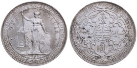 Großbritannien 
Königreich. Victoria, 1837-1901
Trade Dollar
1899

Trade Dollar
Vs: Stehende Britannia
Rs: Schriftzeichen und Ornamente

Aufl...