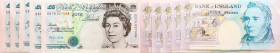 Großbritannien 
5 x 5 Pfund
1990-2002

Vs: Königin Elisabeth
Rs: George Stephenson

Literatur: WPM 382c
Erhaltung: Fast kassenfrisch
