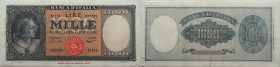 Italien 
1000 Lire
1947-08-14
1947

Vs: Italia links, Wertangabe mittig
Rs: Nominal

Literatur: WPM 82
Erhaltung: Sehr schön - vorzüglich