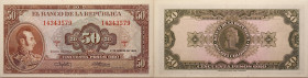 Kolumbien 
50 Pesos
1960

Vs: None
Rs: None

Literatur: WPM 402a
Erhaltung: Kassenfrisch