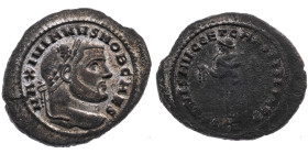 Römer 
Kaiserreich
Maximianus Herculius, 286-310
Follis
298-299
Carthago Off. Δ

Vs: Kopf mit Lorbeerkranz n. r., Umschrift
Rs: Carthago stehe...