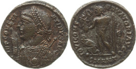 Römer 
Kaiserreich
Constantinus I., 307-337
Follis
317-320
Antiochia Off. E

Vs: Drapiertes Brustbild mit Lorbeerkranz, Globus, Zepter und Schr...