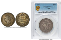 Victoria 50 Cents 1898 VF30 PCGS, London mint, KM6. Retaining ample detail, with a brightness lifting the surfaces. HID09801242017 © 2024 Heritage Auc...