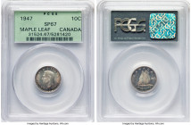 George VI Specimen "Maple Leaf" 10 Cents 1947 SP67 PCGS, Royal Canadian mint, KM34. HID09801242017 © 2024 Heritage Auctions | All Rights Reserved www....