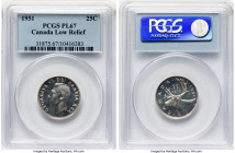 George VI Prooflike "Low Relief" 25 Cents 1951 PL67 PCGS, Royal Canadian mint, KM44. HID09801242017 © 2024 Heritage Auctions | All Rights Reserved www...