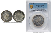 George VI 50 Cents 1947 MS64 PCGS, Royal Canadian Mint, KM36. Straight 7. Maple Leaf. HID09801242017 © 2024 Heritage Auctions | All Rights Reserved ww...