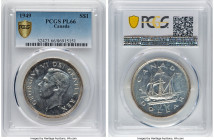 George VI Prooflike Dollar 1949 PL66 PCGS, Royal Canadian mint, KM47. Newfoundland. HID09801242017 © 2024 Heritage Auctions | All Rights Reserved www....
