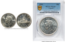 George VI Prooflike Dollar 1950 PL65+ NGC, Royal Canadian Mint, KM37. Short Water Lines (SWL). HID09801242017 © 2024 Heritage Auctions | All Rights Re...